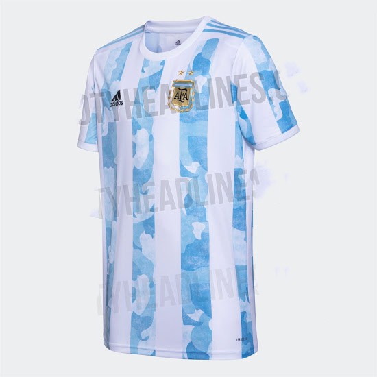 camiseta primera equipacion de argentina 2021